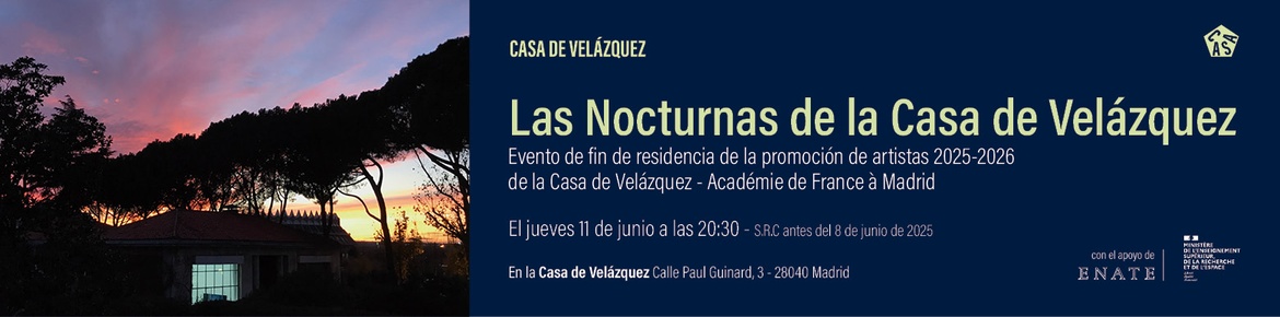Nocturnas de la Casa de Velázquez 2026
