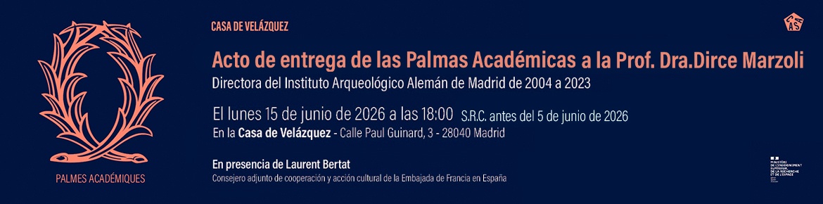 Acto de entrega de las Palmas Académicas a Dirce Marzoli